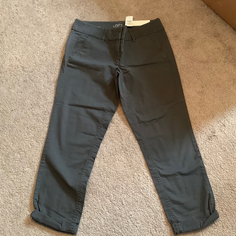 Loft Skinny Chino Crop